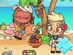 თამაშის Jigsaw Puzzle: Avatar World Sunbathing