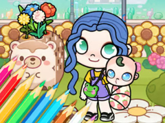 თამაშის Coloring Book: Avatar World Babycare