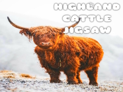 თამაშის Highland Cattle Jigsaw