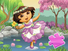 თამაშის Jigsaw Puzzle: Dora Lake Dance