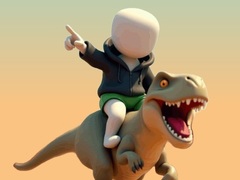 თამაშის Stickman. Dinosaur Arena