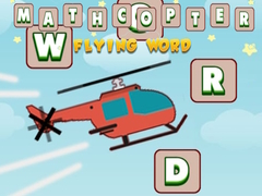 თამაშის Mathcopter flying Word