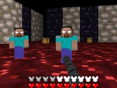 თამაშის Herobrine's Catacombs 3D