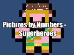 თამაშის Pictures by Numbers - Superheroes