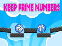 თამაშის Keep Prime Numbers