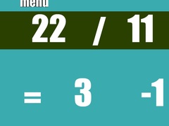 თამაშის Division Math Quiz