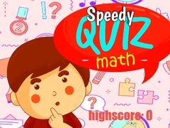 თამაშის Speedy Quiz Maths