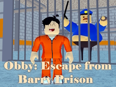 თამაშის Obby: Escape from Barry Prison