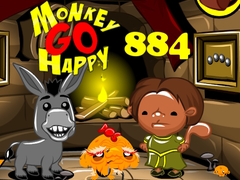 თამაშის Monkey Go Happy Stage 884