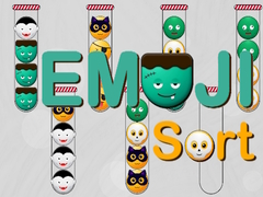 თამაშის Emoji Sort
