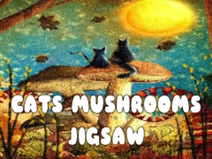 თამაშის Cats Mushrooms Jigsaw