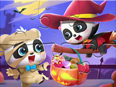 თამაშის Jigsaw Puzzle: Baby Panda Halloween