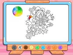 თამაშის Coloring Book: Flower Bouquet