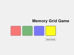 თამაშის Memory Grid