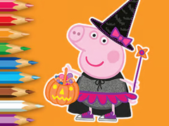თამაშის Coloring Book: Peppa Pig Halloween