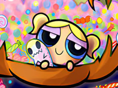 თამაშის Jigsaw Puzzle: Powerpuff Girl Halloween