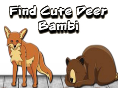 თამაშის Find Cute Deer Bambi