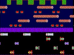 თამაშის Frogger 2D Game