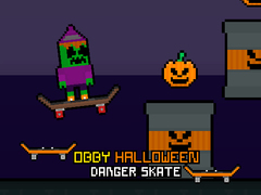 თამაშის Obby Halloween Danger Skate