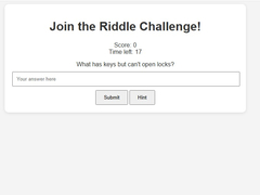 თამაშის Riddle Challenge 
