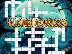თამაშის Halloween crosswords 