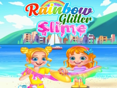 თამაშის Rainbow Glitter Slime