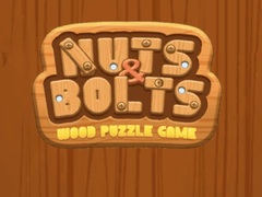 თამაშის Nuts & Bolts Wood Puzzle Game