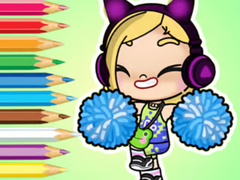 თამაშის Coloring Book: Avatar World Cheerleader