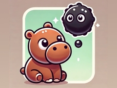 თამაშის Hide Moodeng Hippo!