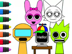 თამაშის Coloring Book: Sprunki Incredibox