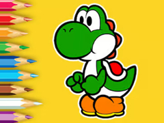 თამაშის Coloring Book: Yoshi Fishing Day