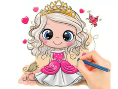 თამაშის Coloring Book: Chibi Doll Princess