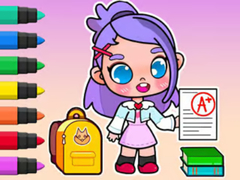 თამაშის Coloring Book: Avatar School Day