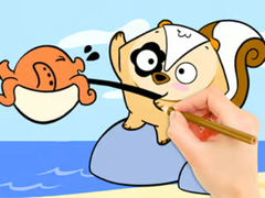 თამაშის Coloring Book: Fishing Surprise