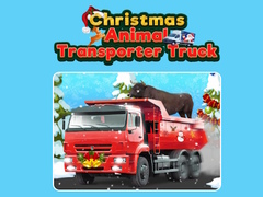 თამაშის Christmas Animal Transporter Truck