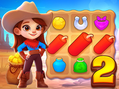 თამაშის Wild West Match 2: The Gold Rush