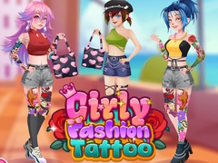 თამაშის Girly Fashion Tattoo