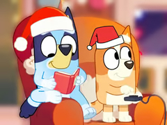 თამაშის Jigsaw Puzzle: Bluey Christmas Party