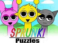თამაშის Sprunki Puzzles
