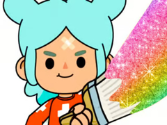 თამაშის Coloring Book: Toca Boca Rita