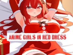 თამაშის Anime Girls In Red Dress Tile Puzzle