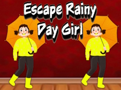 თამაშის Escape Rainy Day Girl