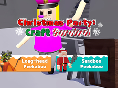 თამაშის Christmas Party: Craft Survival