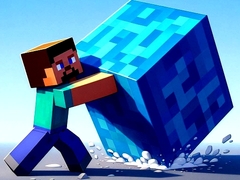თამაშის MineBlocks 3D Maze
