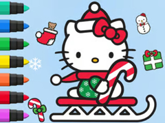 თამაშის Coloring Book: Hello Kitty Christmas