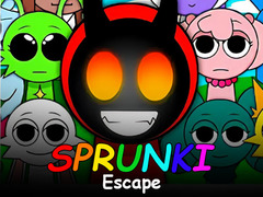 თამაშის Sprunki 3D Escape