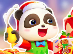 თამაშის Jigsaw Puzzle: Baby Panda Christmas Chef