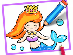 თამაშის Toddler Drawing: Mermaid