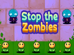 თამაშის Stop the Zombies