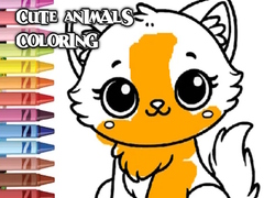 თამაშის Cute Animals Coloring